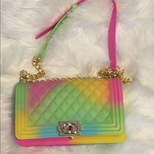 Rainbow jelly bag